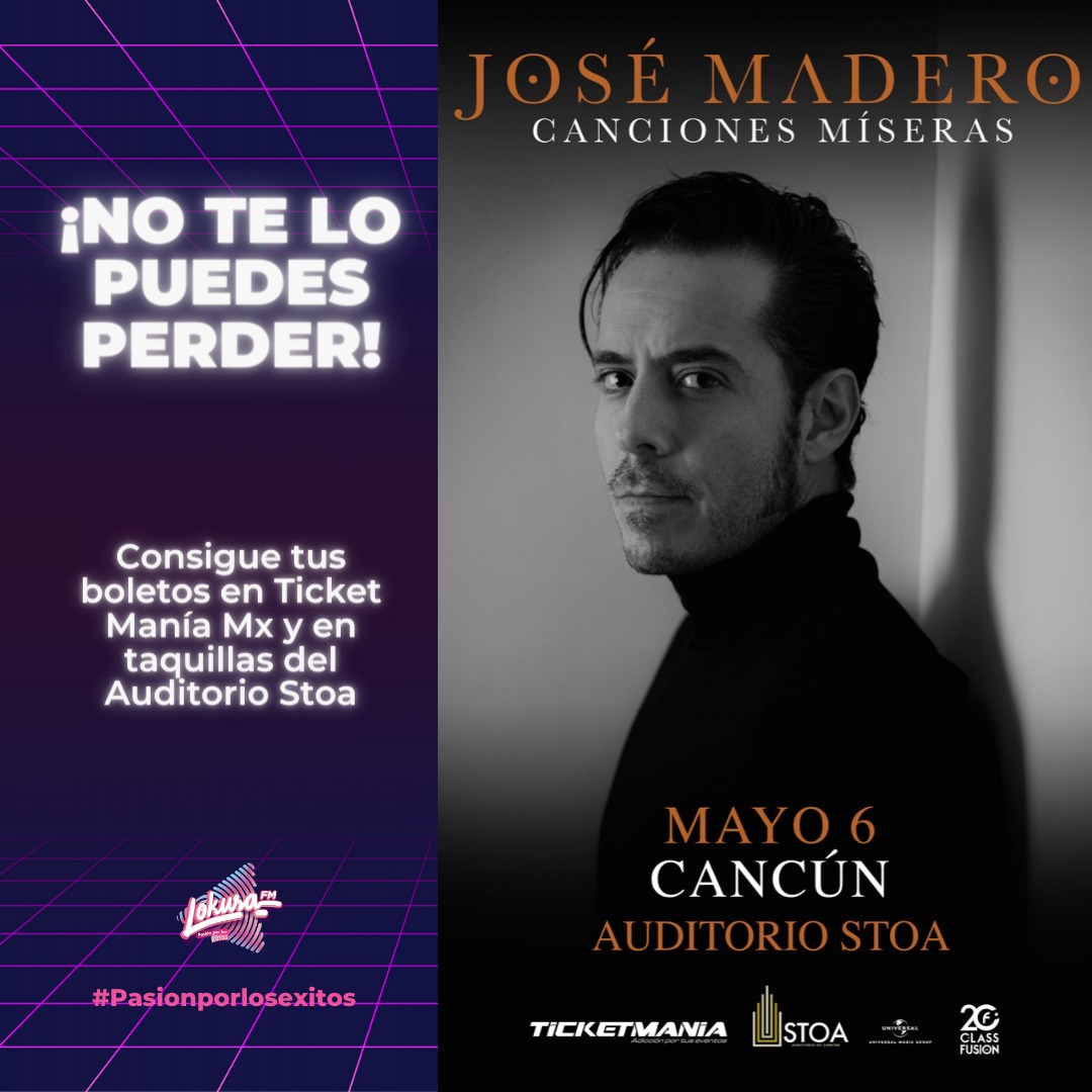 Concierto De José Madero En Cancún Lokura Fm